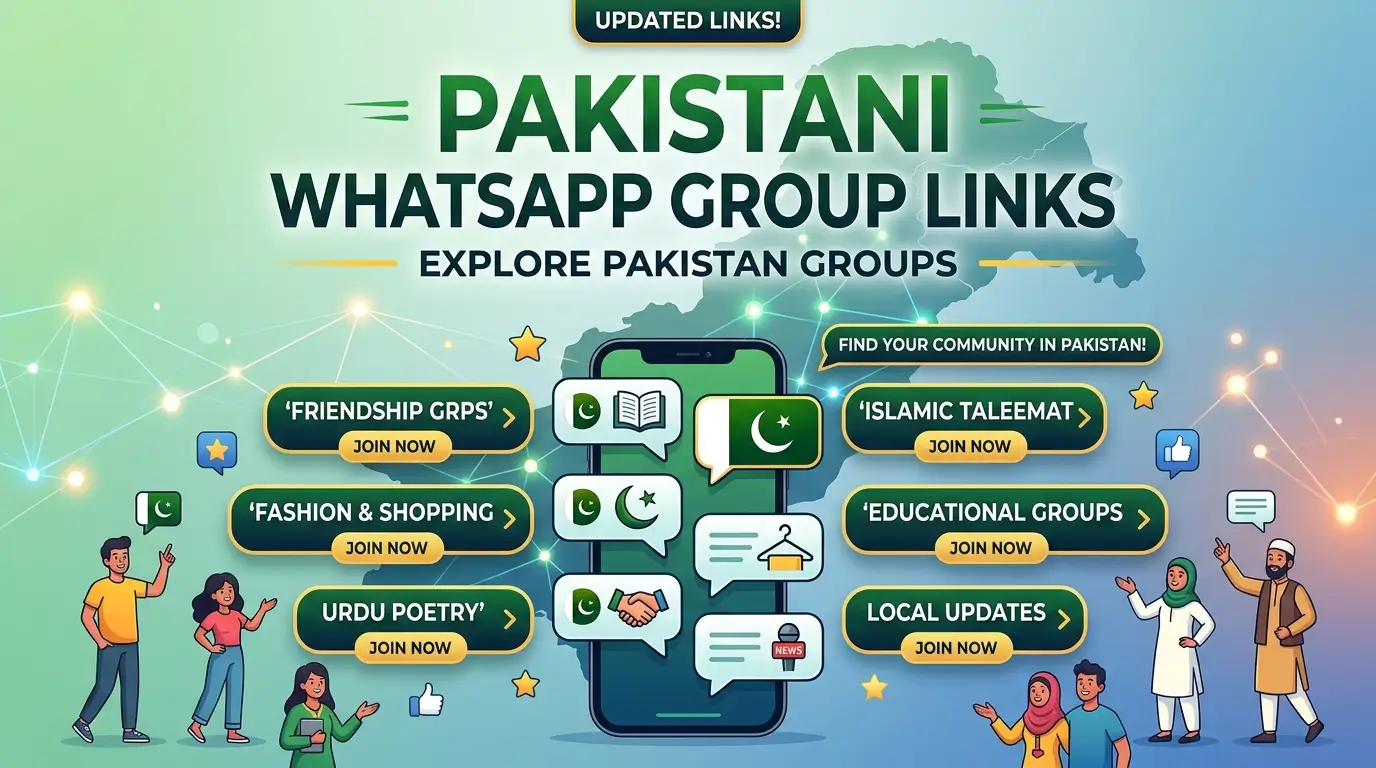 Pakistani WhatsApp Group Links